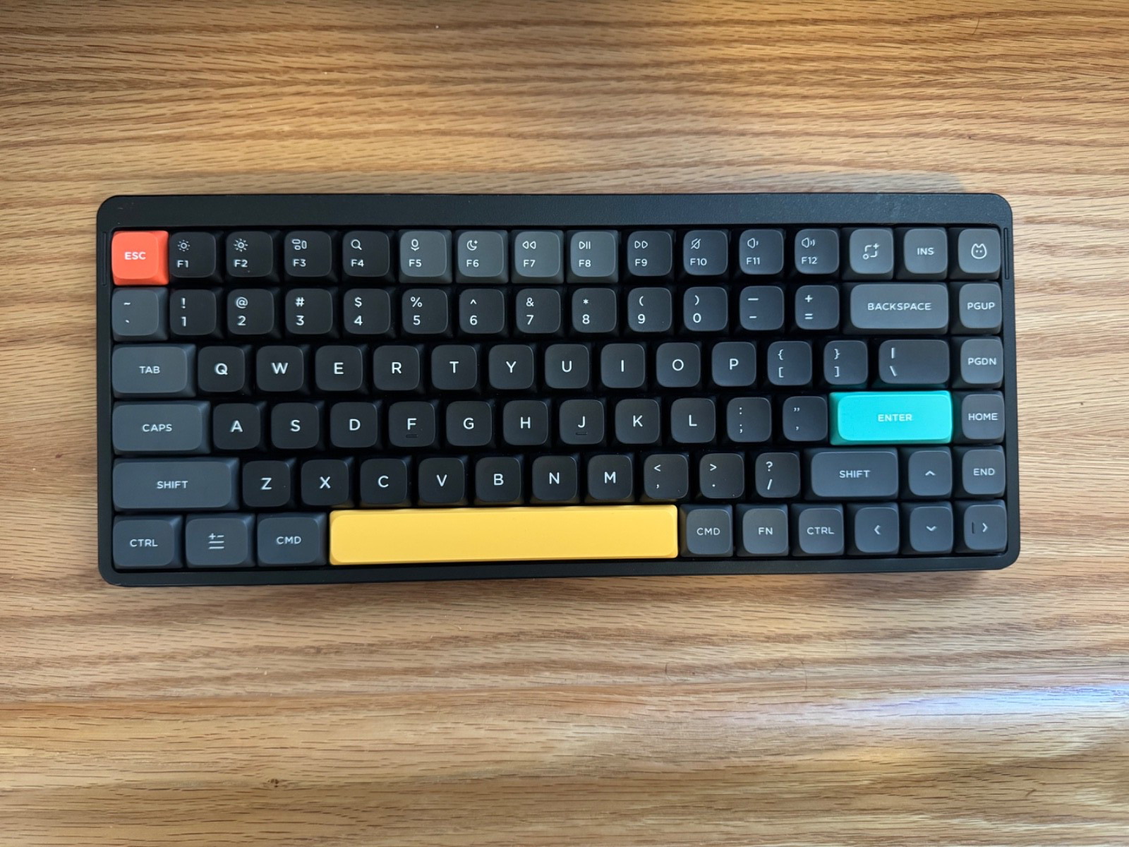 NuPhy Air75 V2 QMK/VIA Wireless Mechanical Keyboard – Basalt Black