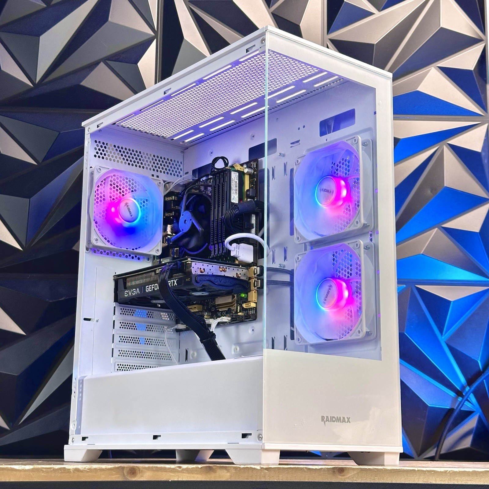 Custom Build ARGB Desktop i7 PC 32 GB RAM 1TB SSD RTX 5060 Win11 GAMING READY