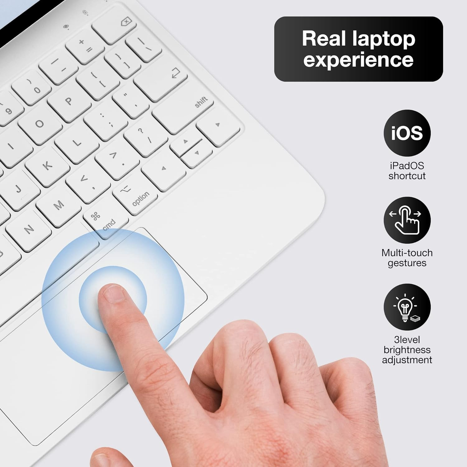 Magic Keyboard Case for Ipad Pro 11 Inch (4Th/3Rd/2Nd/1St) Gen & Ipad Air 11 Inc