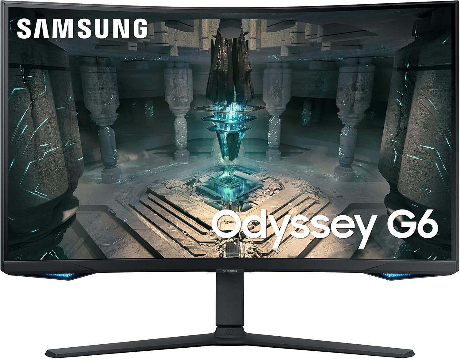 Samsung – Odyssey BG65 27″ 1000R Curved QHD 240Hz 1ms FreeSync Pro Smart Monitor