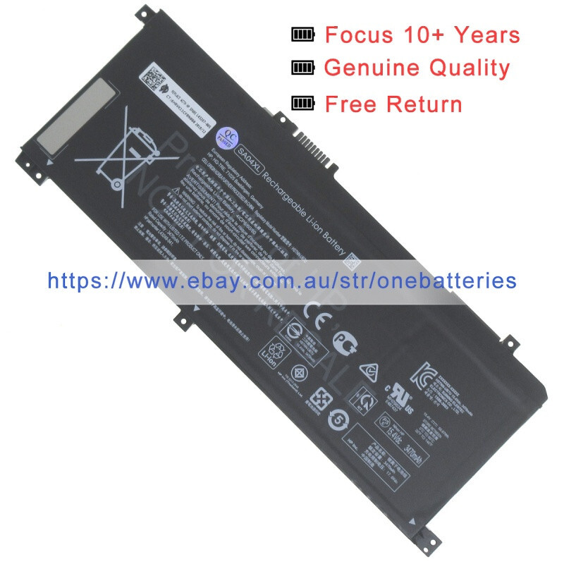 Genuine Quality HSTNN-OB1F SA04XL battery for HP ENVY X360-15-DR0250ND 15.12V