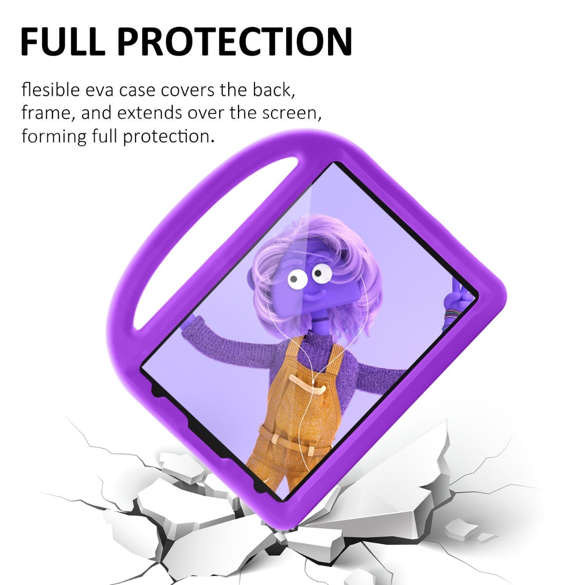 Kids EVA Foam Shockproof Case Cover For iPad 9th 8th 7th 6th 5th Generation Case