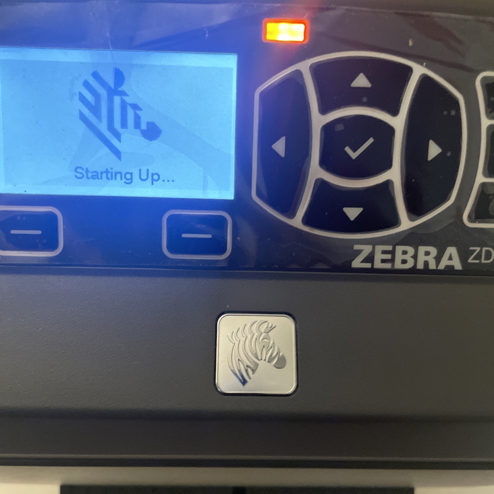 Zebra ZD500R ZD50043-T112R1G6 RFID Thermal Barcode Label Printer w/ Adapter/ USB