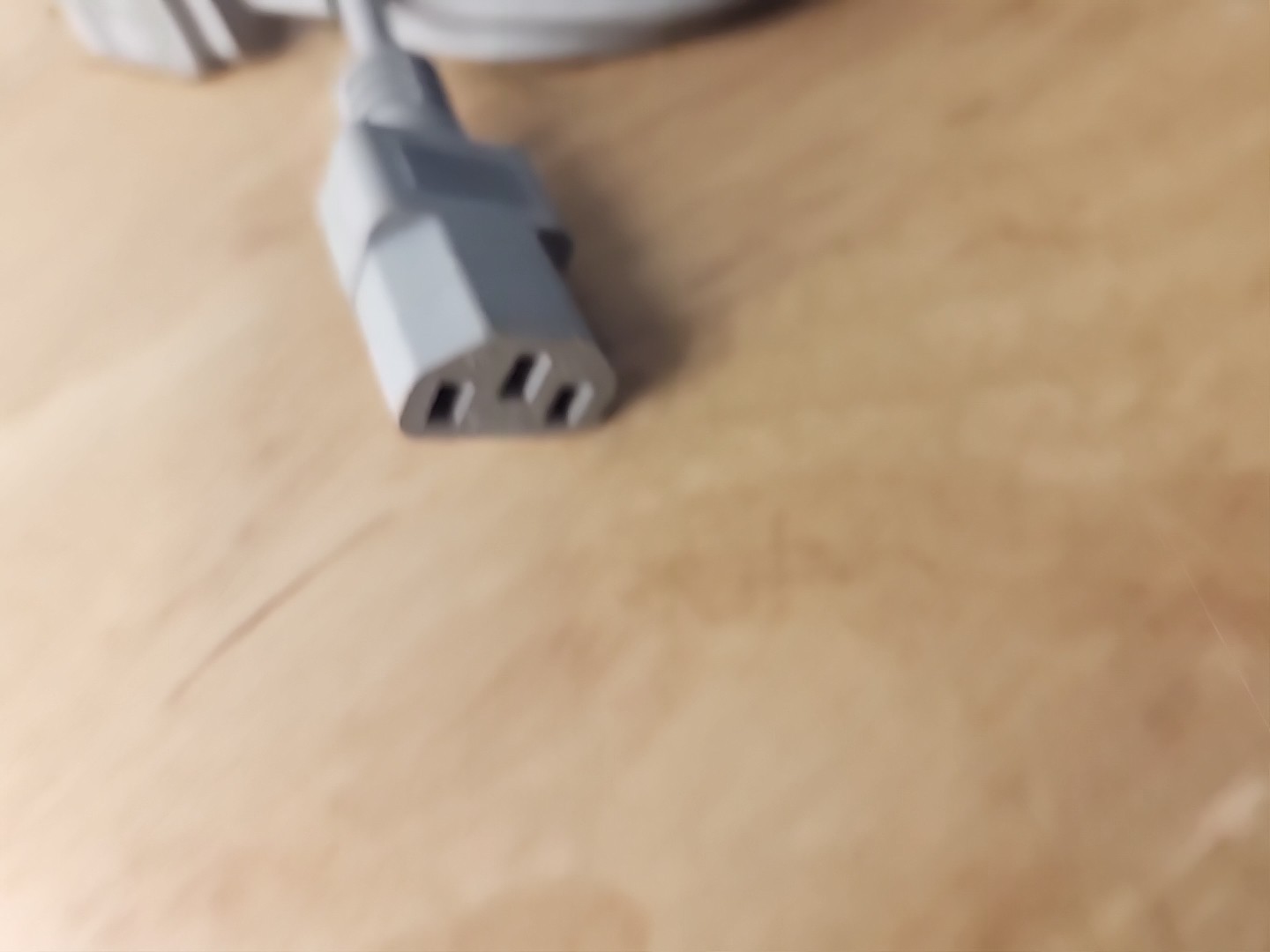 Vintage Apple Macintosh Computer 5.8’ Power Cord Bullseye Plug