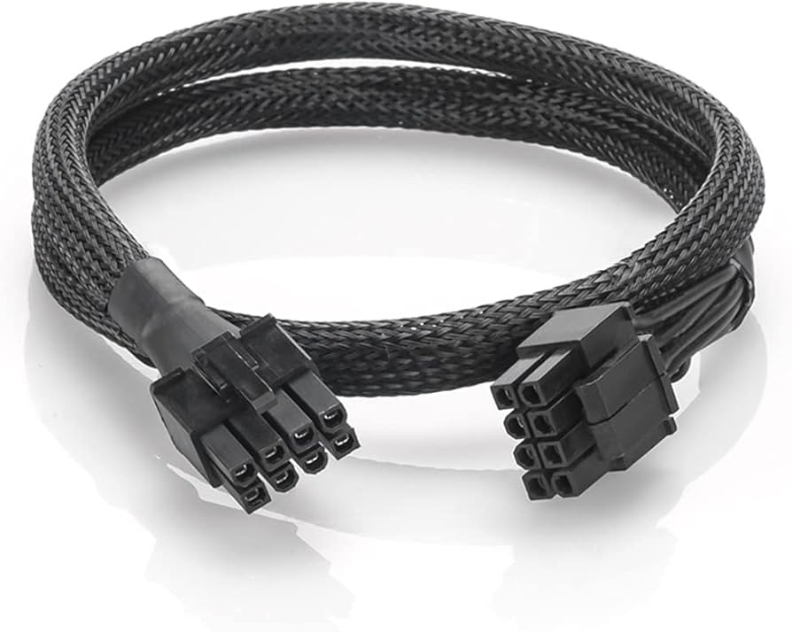 CPU Braided PSU Cable 8Pin to 4+4Pin P4 ATX 12V (/RT6-24322-CPU-BRAIDED-8PIN-…