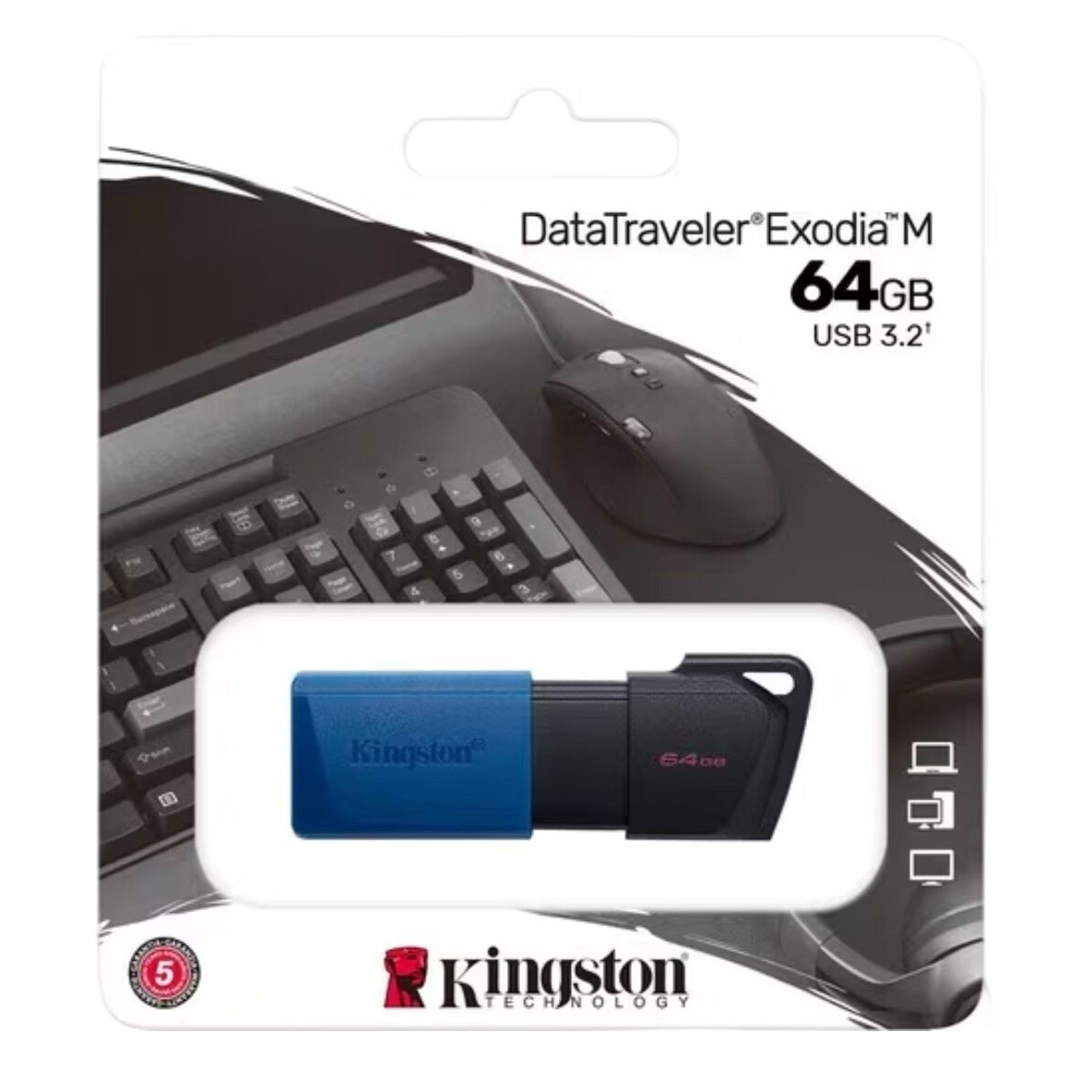 Kingston Exodia M USB 3.2 Flash Drive 64G (Authentic)