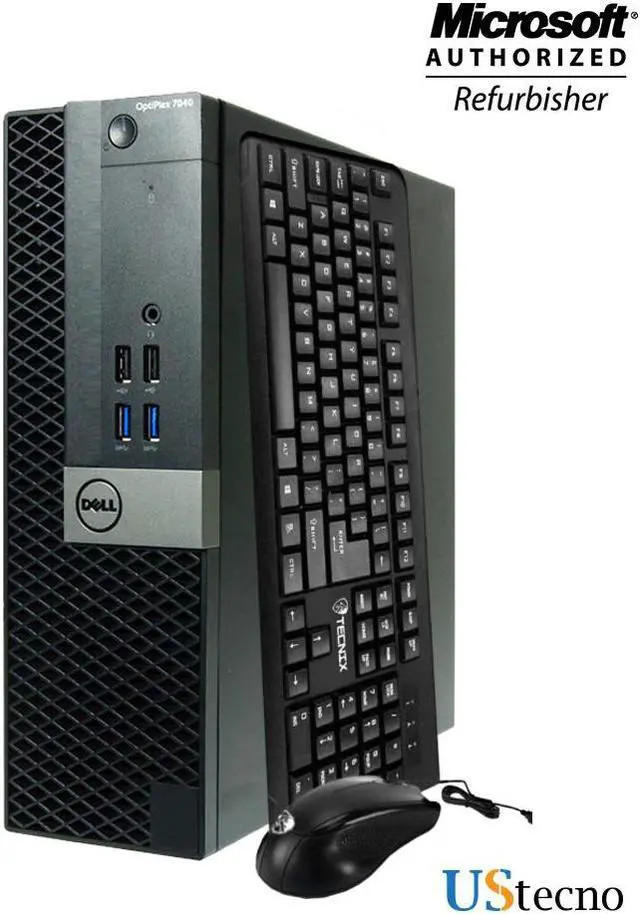 Dell 7040 Small Form Factor SFF Core i5 6500 16GB RAM 256GB SSD USB 3.0 Free