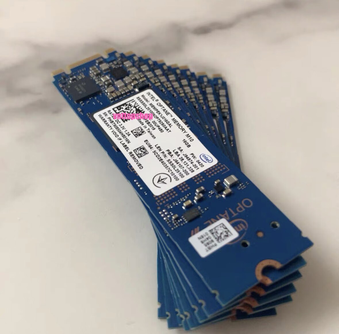 16GB Intel Optane Memory M10 M.2 2280 MEMPEK1J016GAL PCIe 3.0 3D Xpoint NVMe SSD