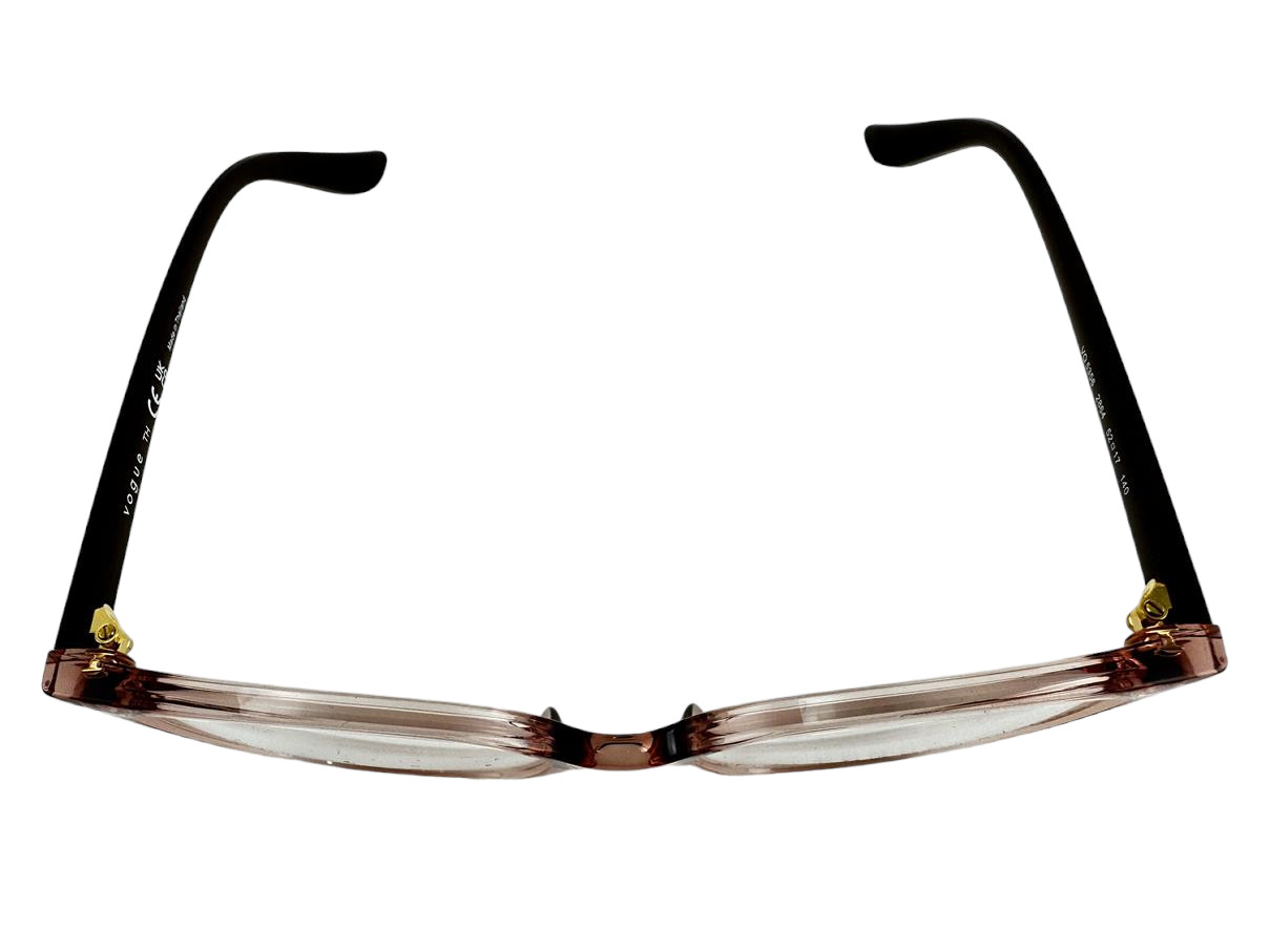 Vogue Eyewear NEW Transparent Beige Eyeglasses 52-17-140 Fashion Frames VO5356
