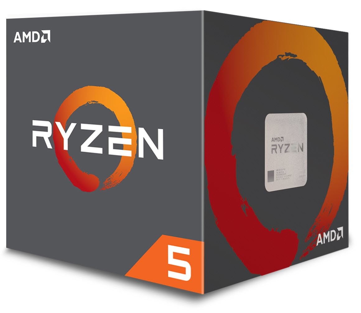 Ryzen 5 1600 Processor with Wraith Spire Cooler YD1600BBAEBOX