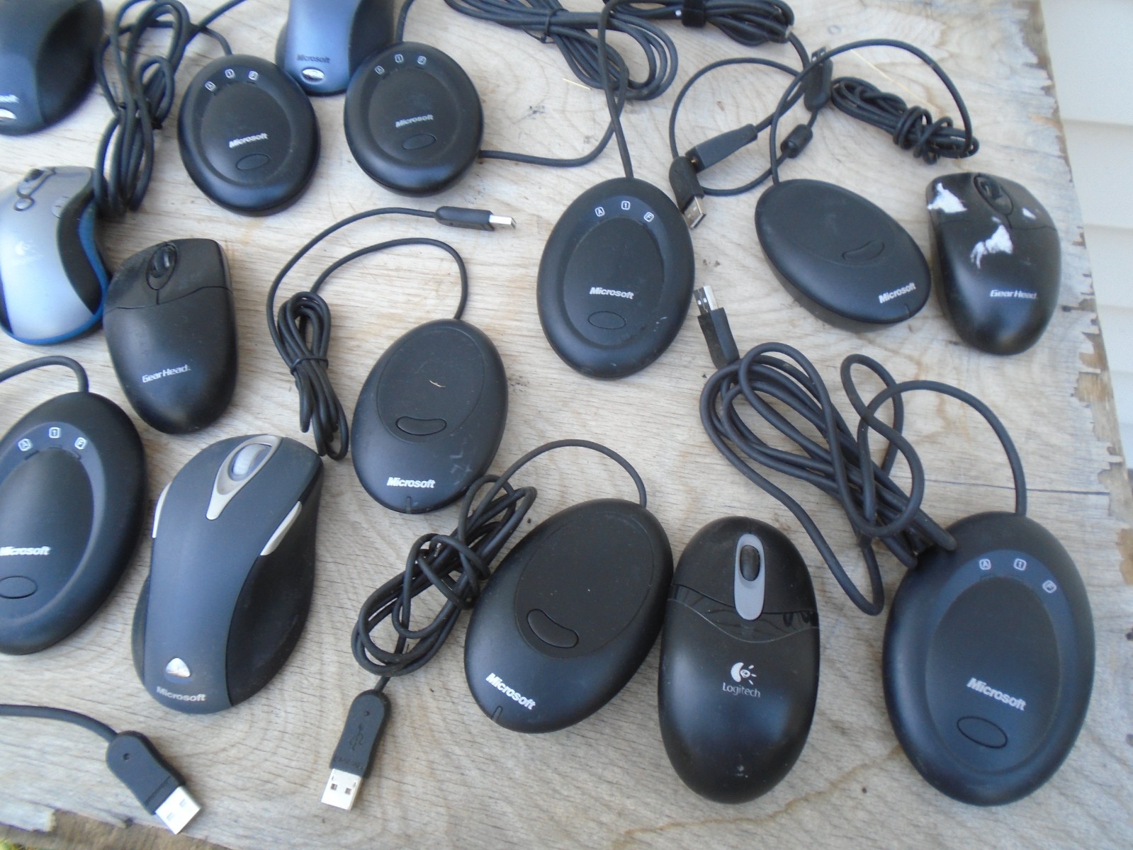 LARGE LOT Microsoft Canada 210 310 Wireless Optical Mouse USB Dongle Receiver