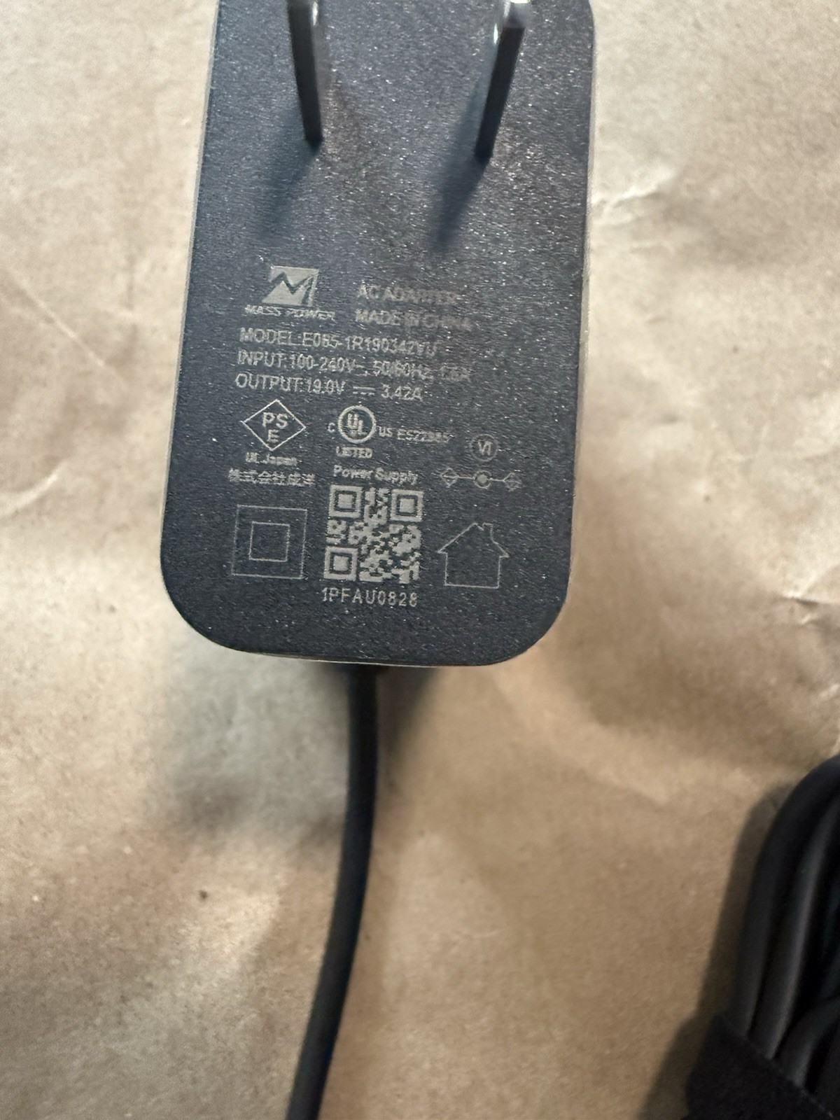 19V 3.42A AC Adapter for Beelink SER5 Pro SER5 SER4 SER3 SEi8 Mini PC 5.5×2.5mm