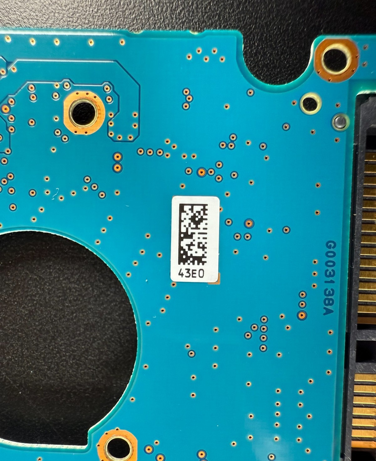 PCB – Toshiba MQ01ABD100V SATA 1TB 2.5 Laptop Hard Drive Board