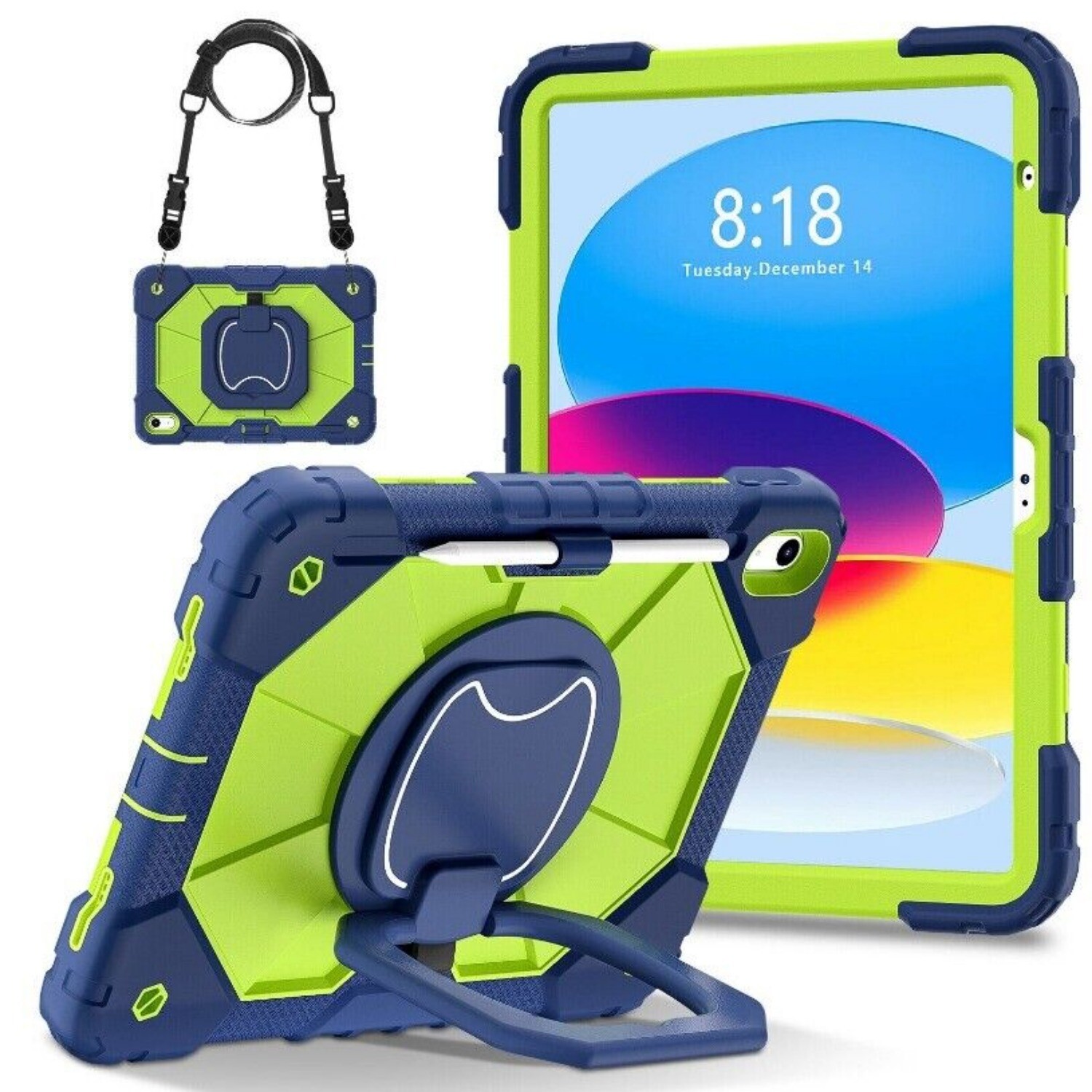 Cover For iPad 10.2″ 7 8 9th / 10.9″ Air 4 5 10th / Pro 11/ Mini Shockproof Case