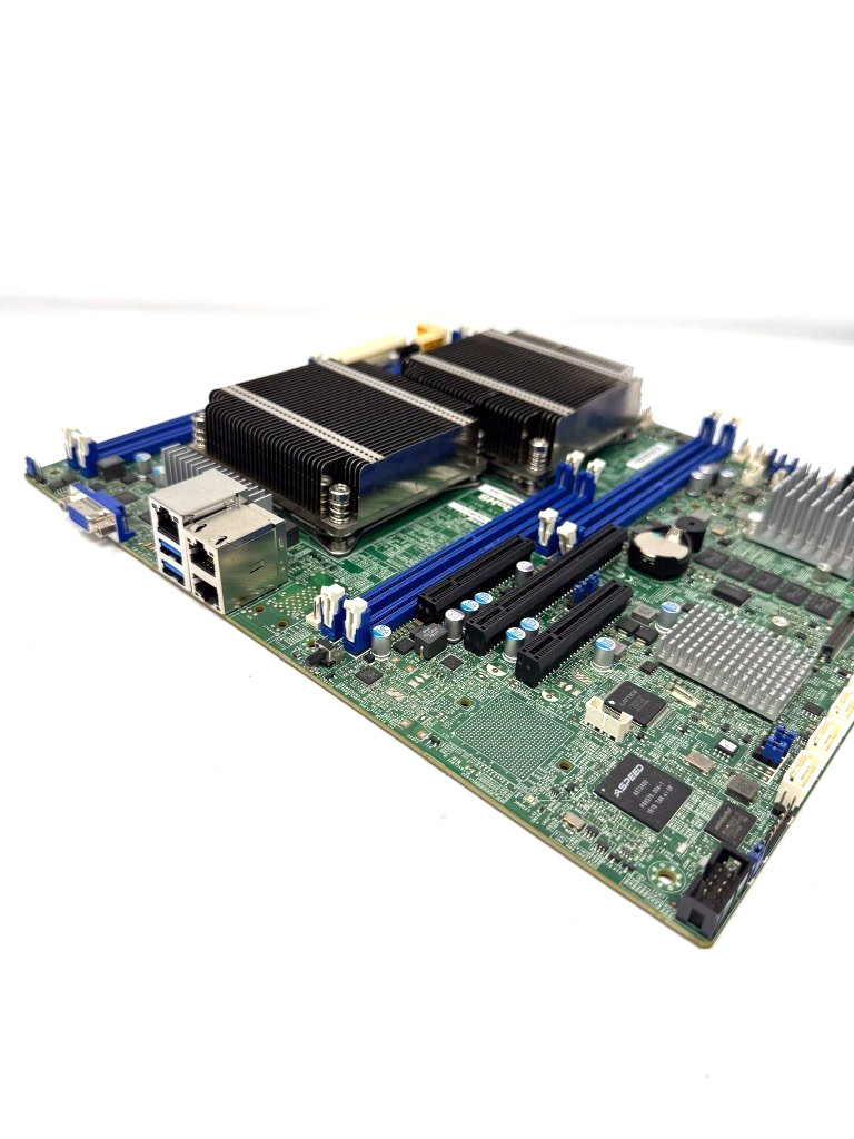 Supermicro X10DRL-C Dual Socket LGA 2011-3 Server Motherboard w/ Heatsinks