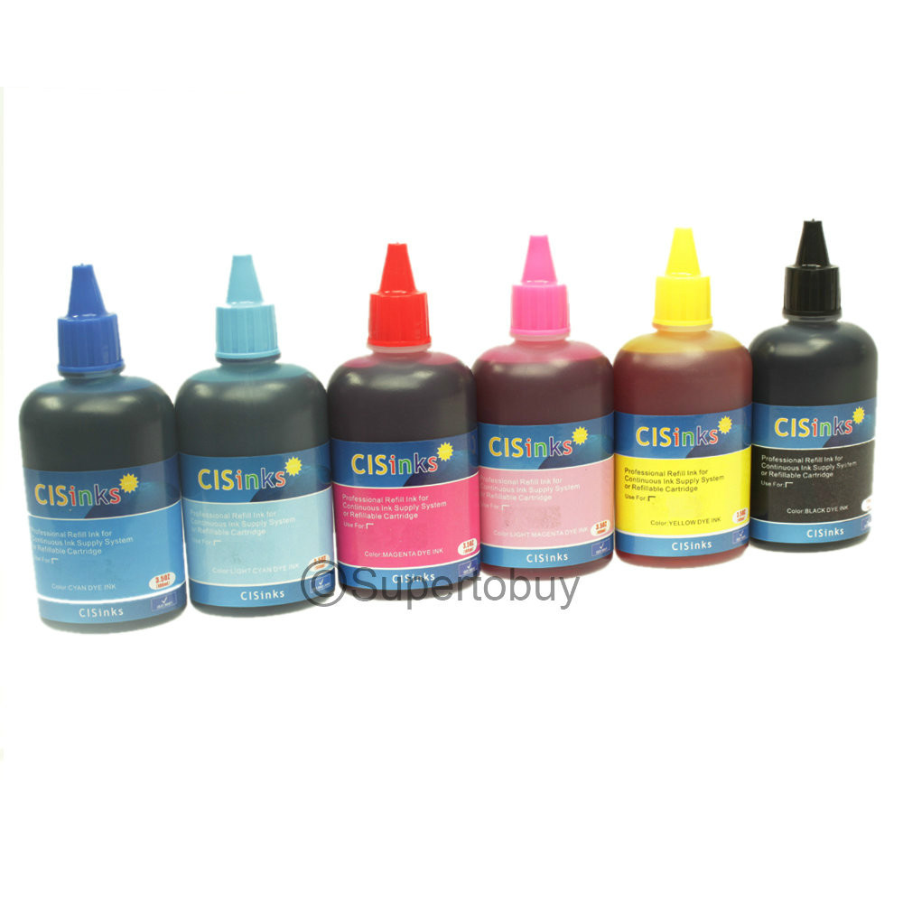 Non-OEM Refill Ink Bottle Set alternative for Artisan 800 810 835 837 CISS