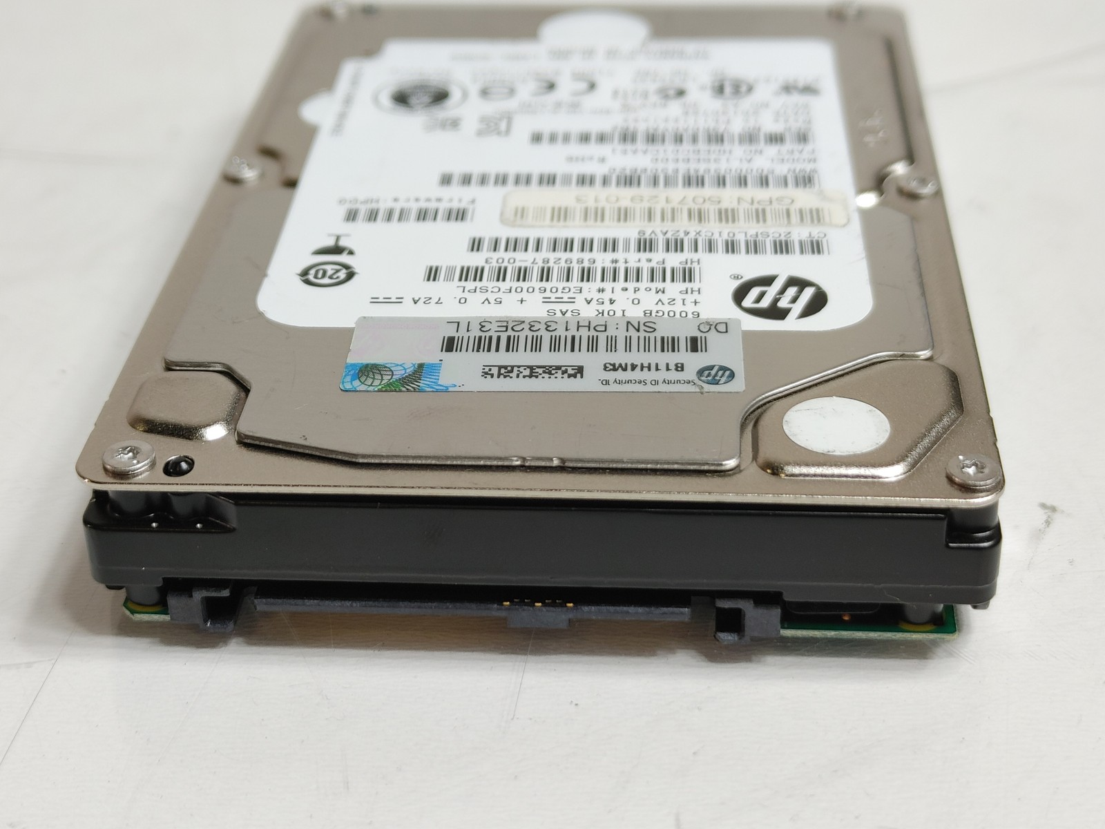 Lot of 5 Toshiba HP AL13SEB600 600 GB SAS 2 2.5 in 10K Enterprise Hard Drive