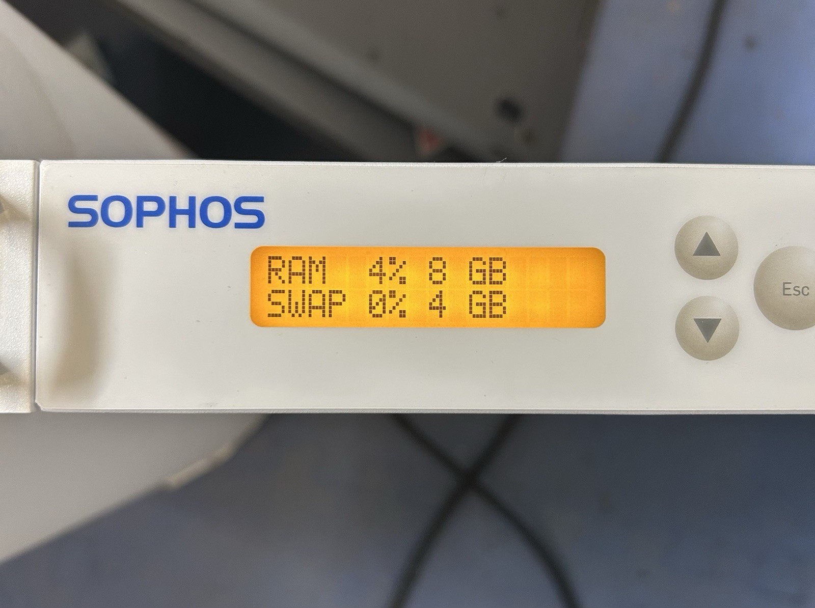 Sophos UTM 425 Rev. 5 Firewall Security Gateway Appliance Working Pull Reset