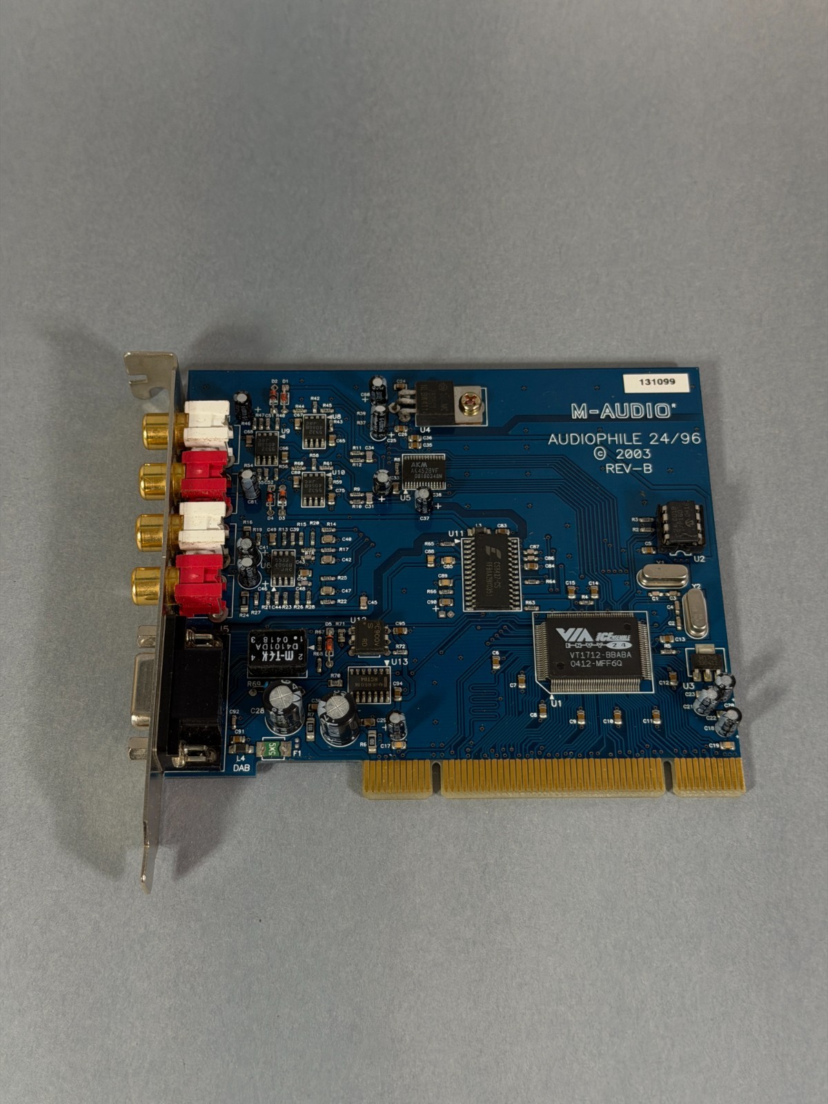 M-Audio Audiophile 24/96 PCI Audio Sound Card 2003
