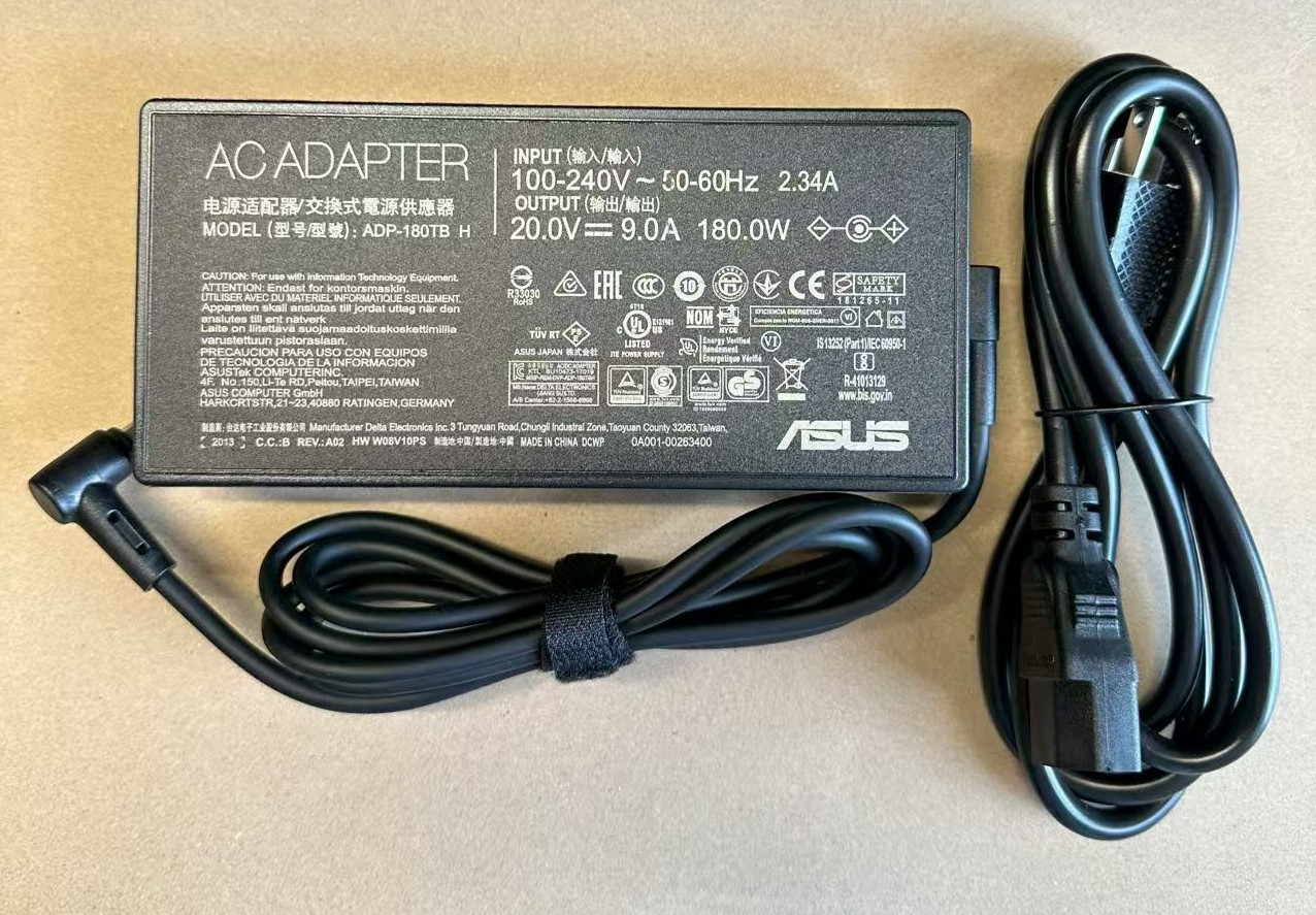 ASUS 180W 6.0×3.7mm ADP-180TB H AC Adapter for Asus Rog Zephyrus G14 GA401 G15