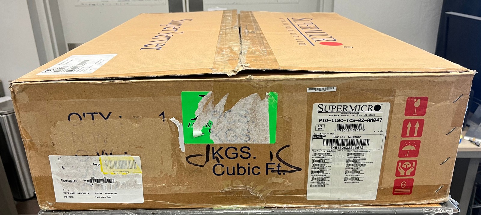 Supermicro Superserver CSE-111-6 w/ X11SCW-F Xeon E-2176G 16GB 2x 480GB SSD