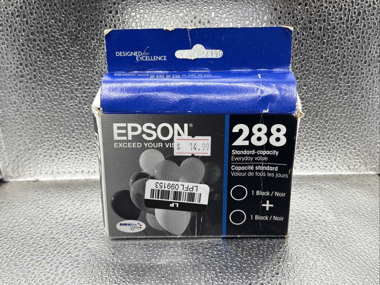 Epson 288 Black Ink Cartridges- New (exp. 06/2023