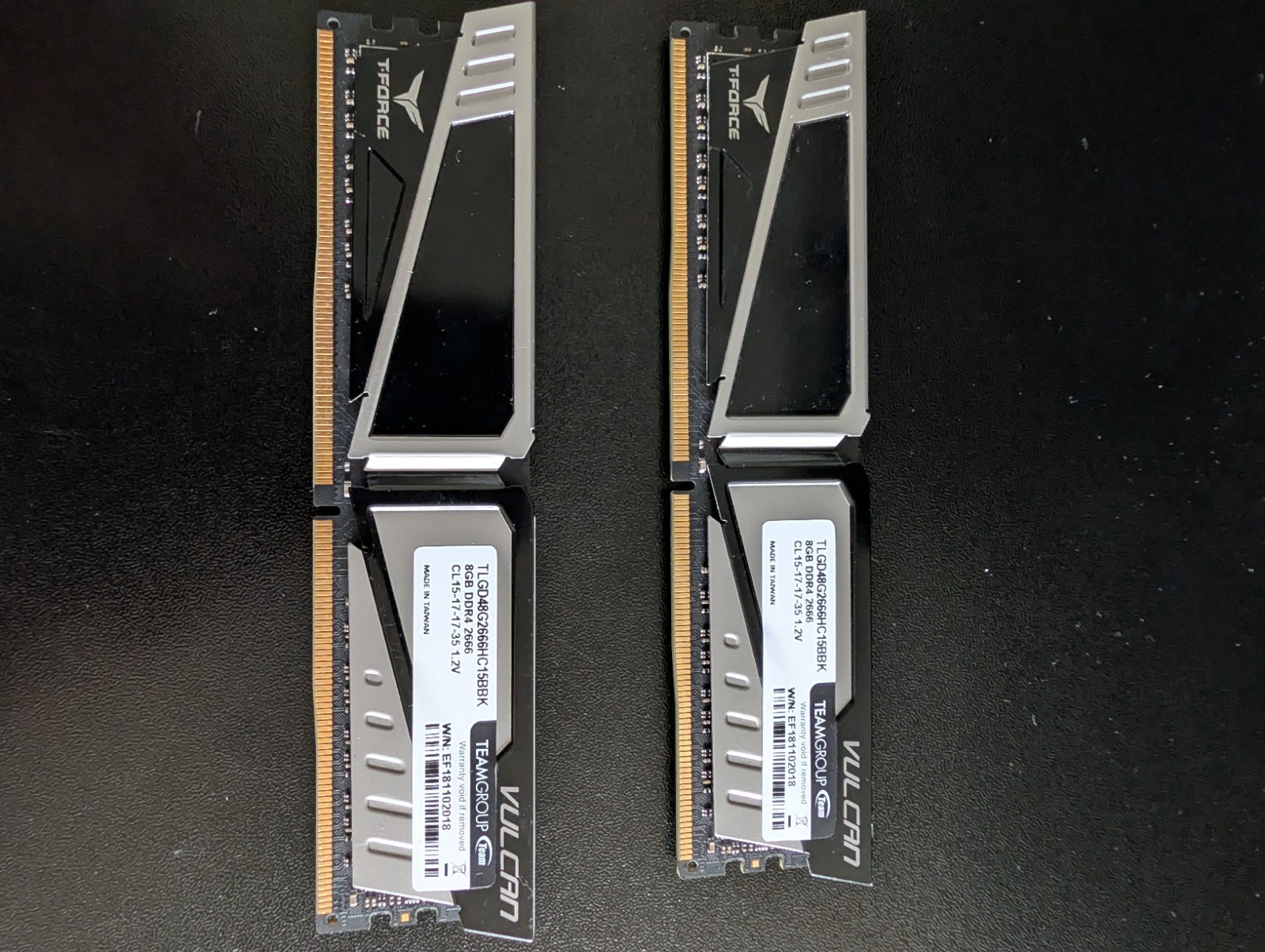 TEAMGROUP T-Force Vulcan 16GB (2x8GB) DDR4 RAM 2666MHz CL15 – Tested