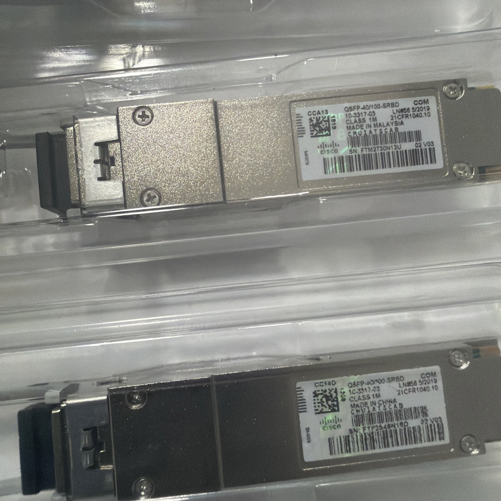 Cisco QSFP-40/100-SRBD Transceiver Module