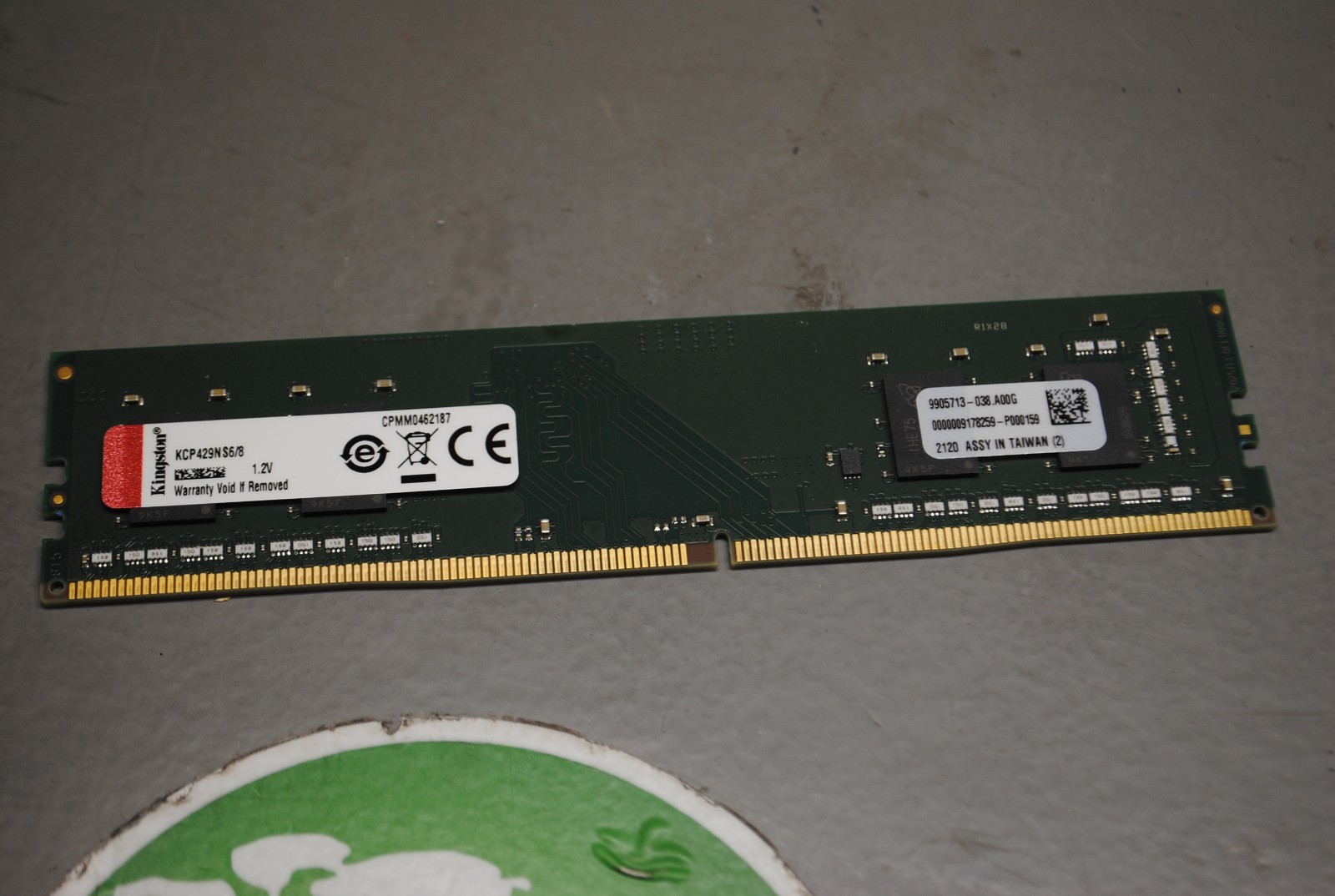 Kingston 8GB DDR4 Desktop Memory PC4-2933 UDIMM 288 Pin KCP429NS6/8 9905713-029