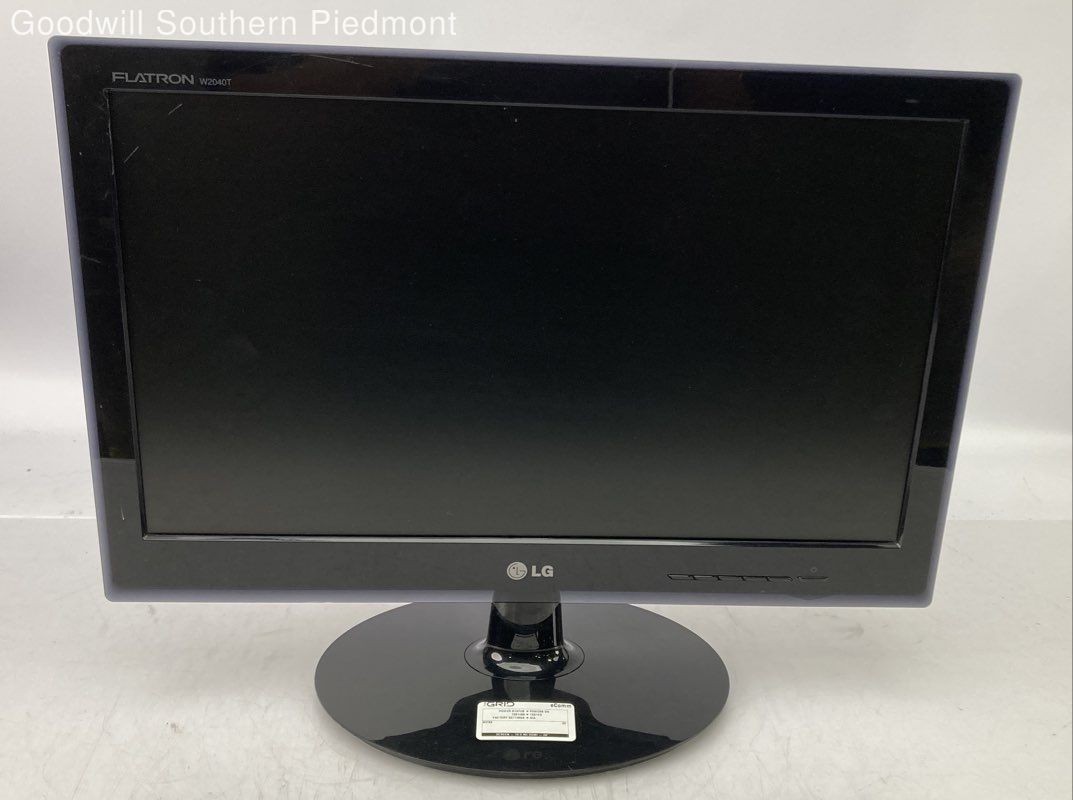 LG Flatron W2040T-PN 20″ 1600×900 DVI-D VGA LCD Computer Monitor – Tested