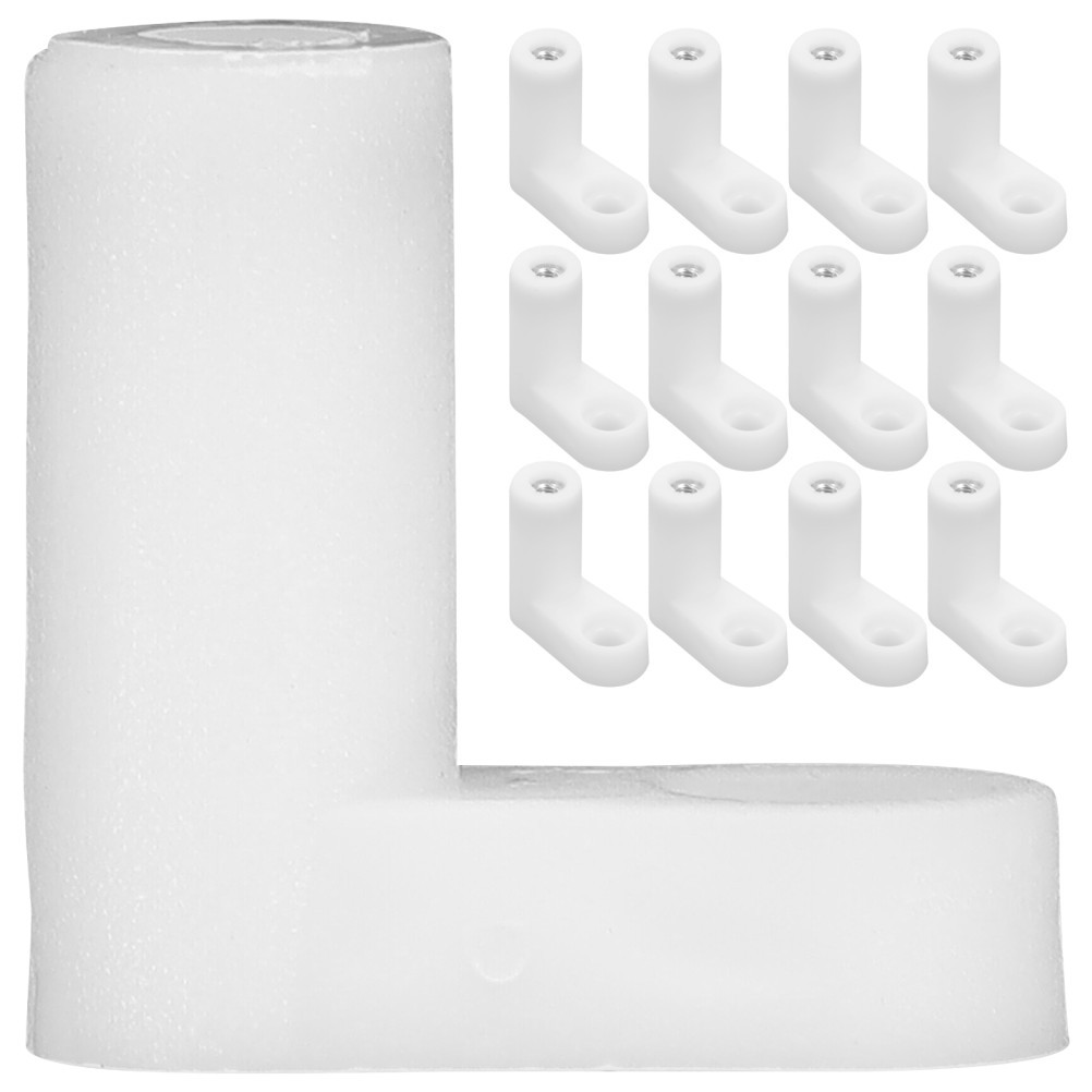 50Set White ABS Durable Plastic Pcb Standoffs for Secure Board Mounting