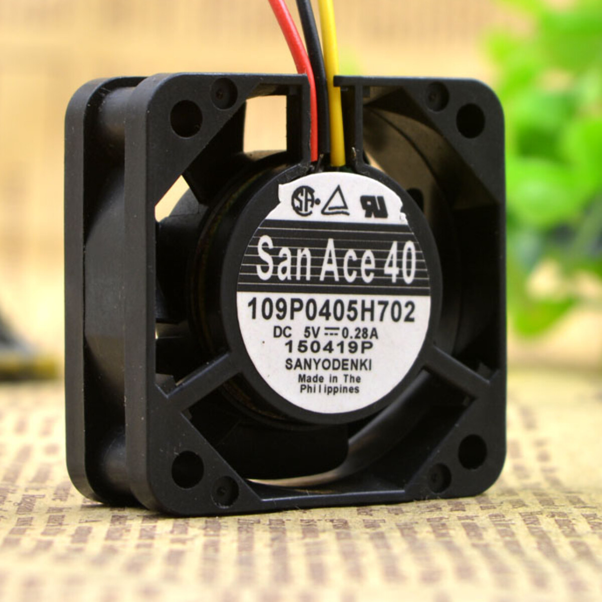 SANYO 4CM 4015 DC5V 0.28A 109P0405H702 USB Chassis Industrial Cooling Fan Micro