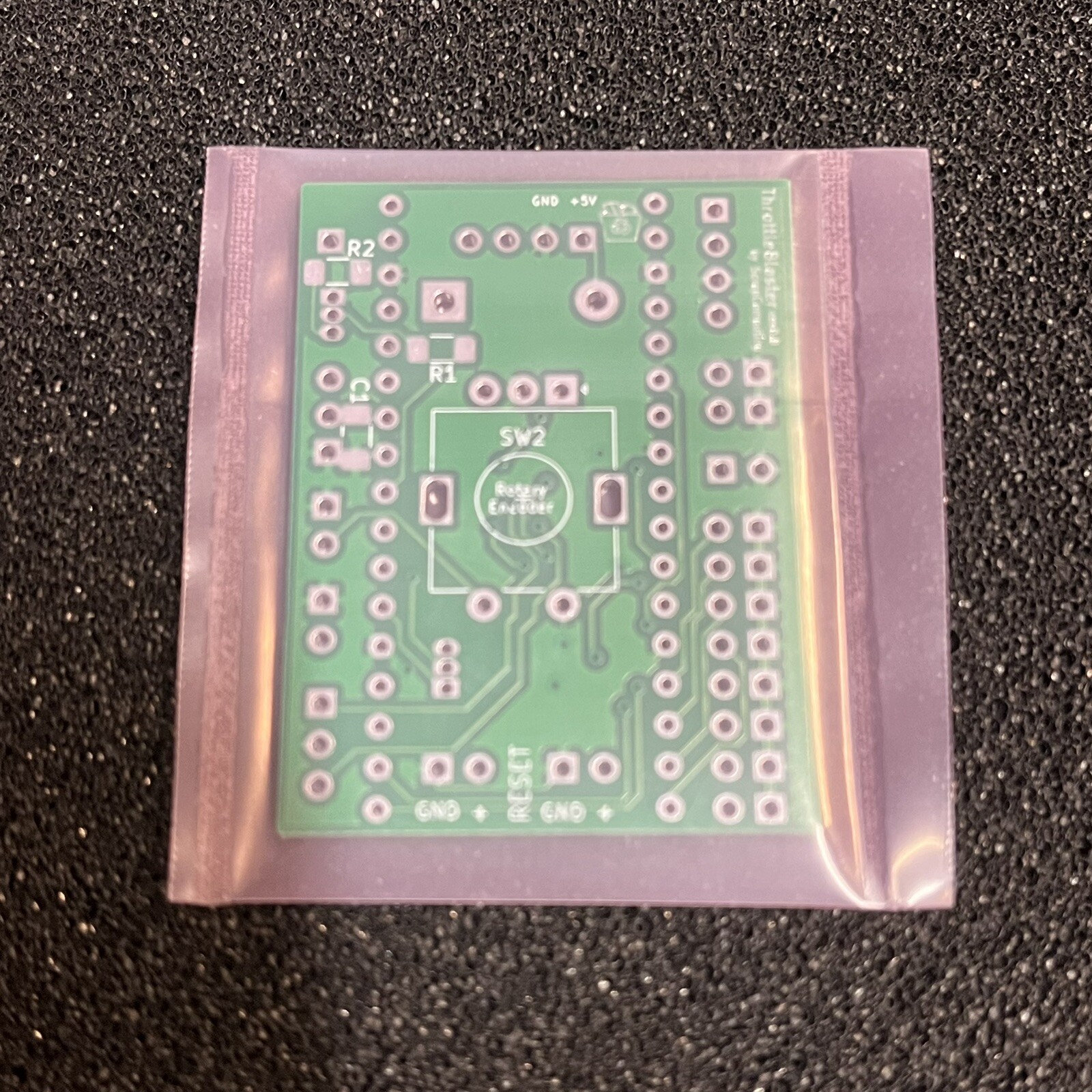 ThrottleBlaster DIY Kit With Green Display (Pi Pico Not Included, Assembly Req)