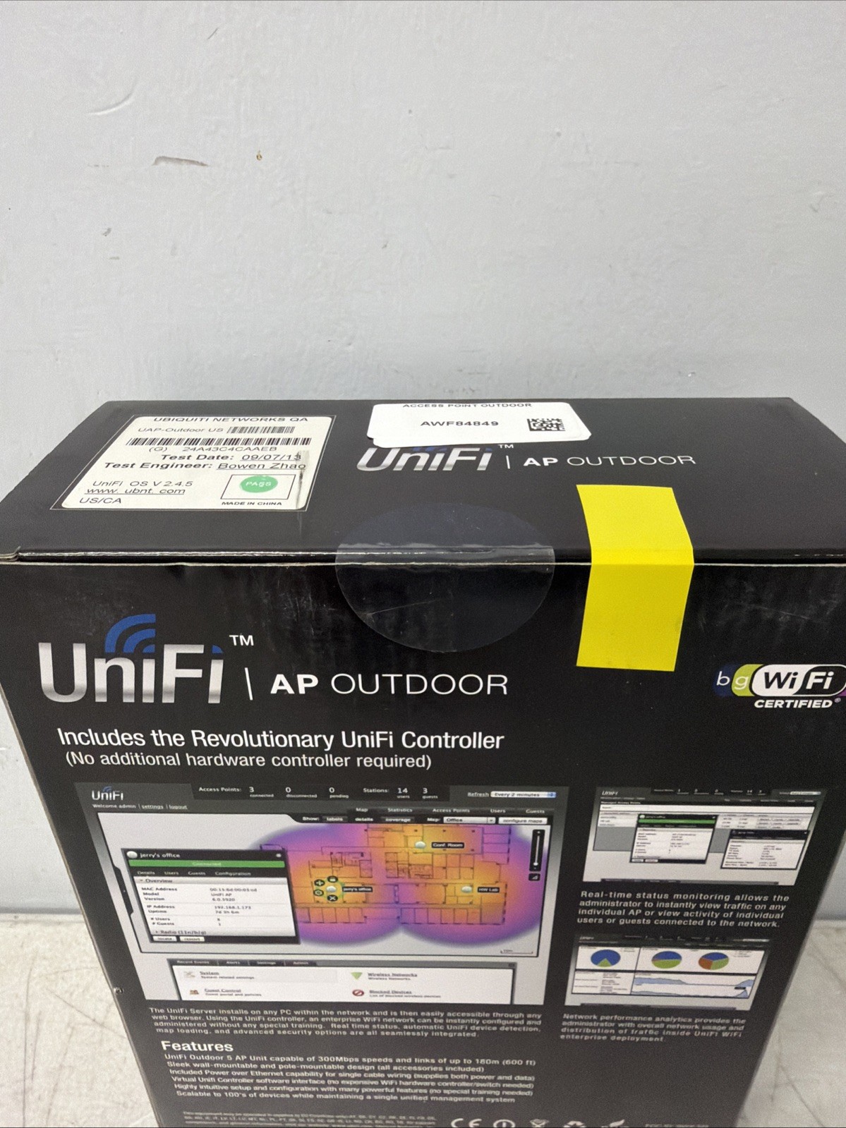 Ubiquiti UniFi AP Outdoor 5 GHz Wireless Access Point UAP-Outdoor5 (NEW IN BOX)