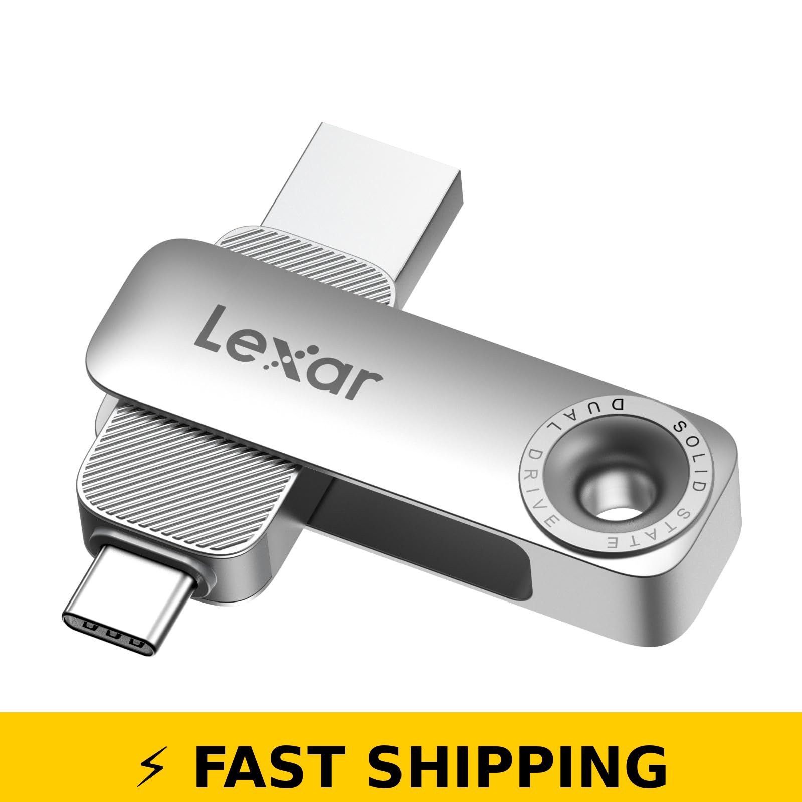 Lexar D50E 128GB Dual Drive, USB-C & USB-A, Up to 400MB/s Read