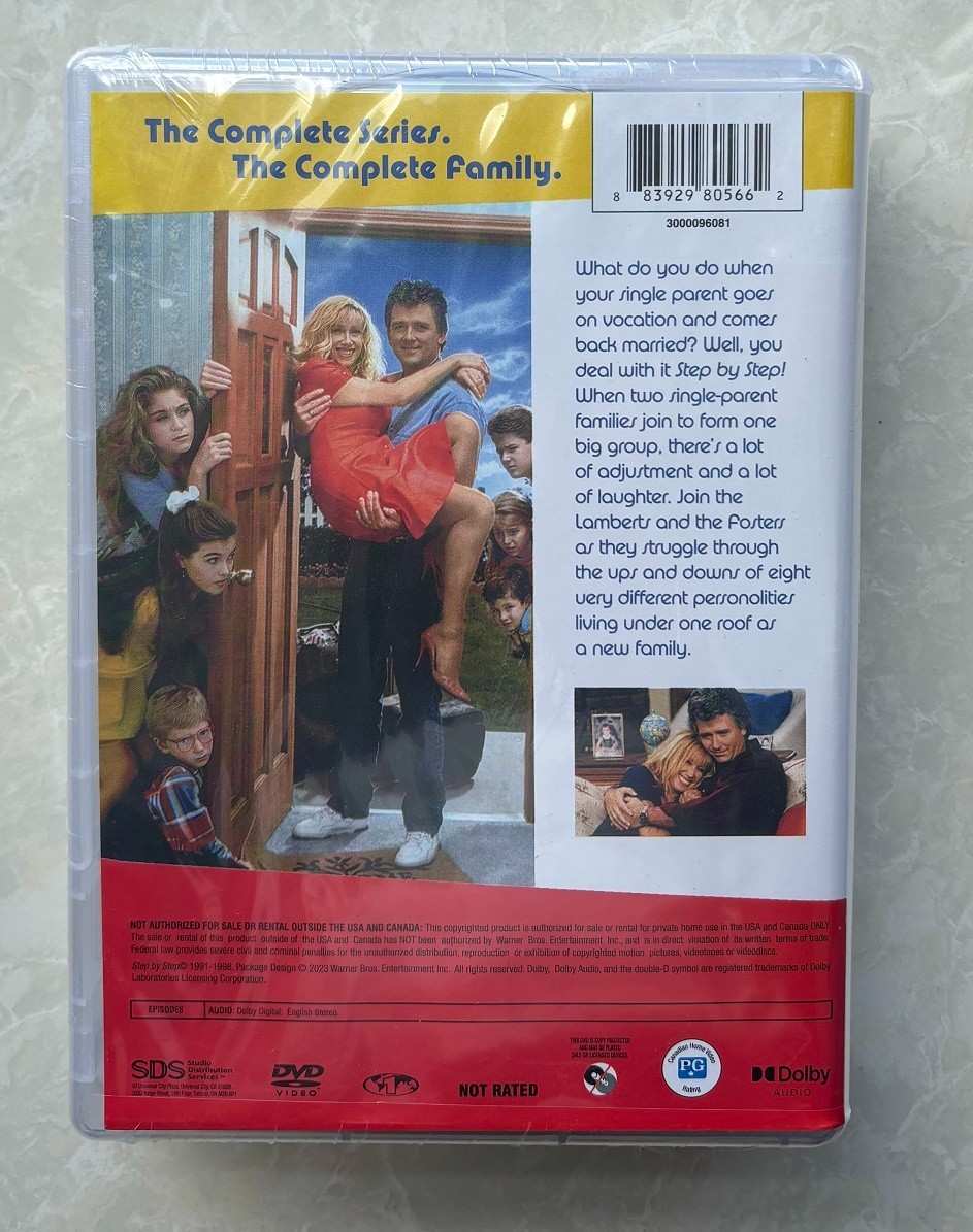 Step by Step: the Complete Series season 1 -7 (DVD, 20-Disc box Set)