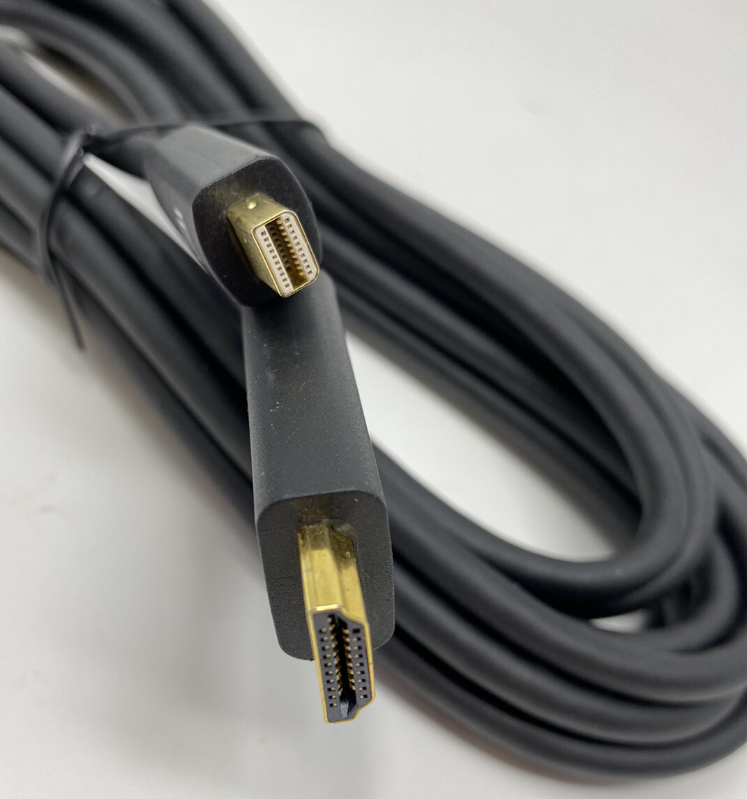 New AmazonBasics Mini DisplayPort to HDMI Cable 15 Feet Bulk Packaged Unused