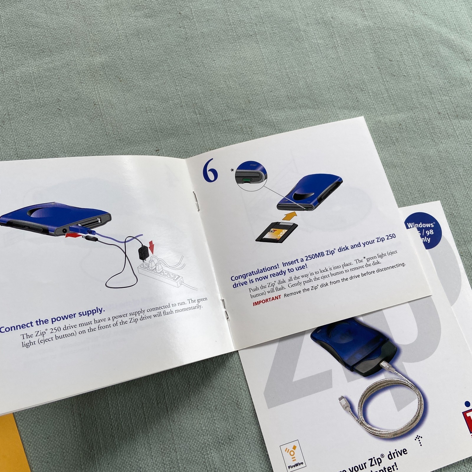 Iomega Zip 250 Jaz Drive Software CD Toolbox Iomegaware User Manual 1.0 2.2.1