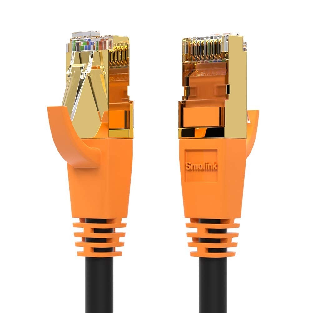 Cat 8 Ethernet Cable 6ft – 40Gbps, Indoor & Outdoor, Double Shielded for All …
