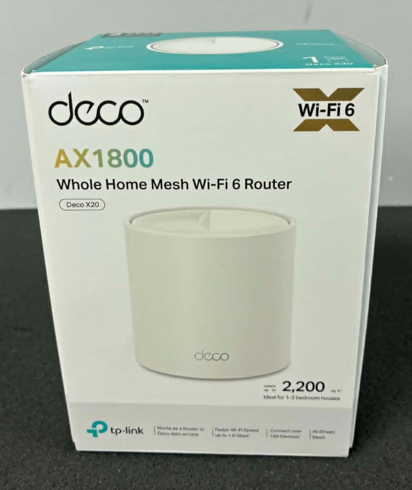 TP-Link Deco WiFi 6 Mesh WiFi Router(AX1800 Deco X20)