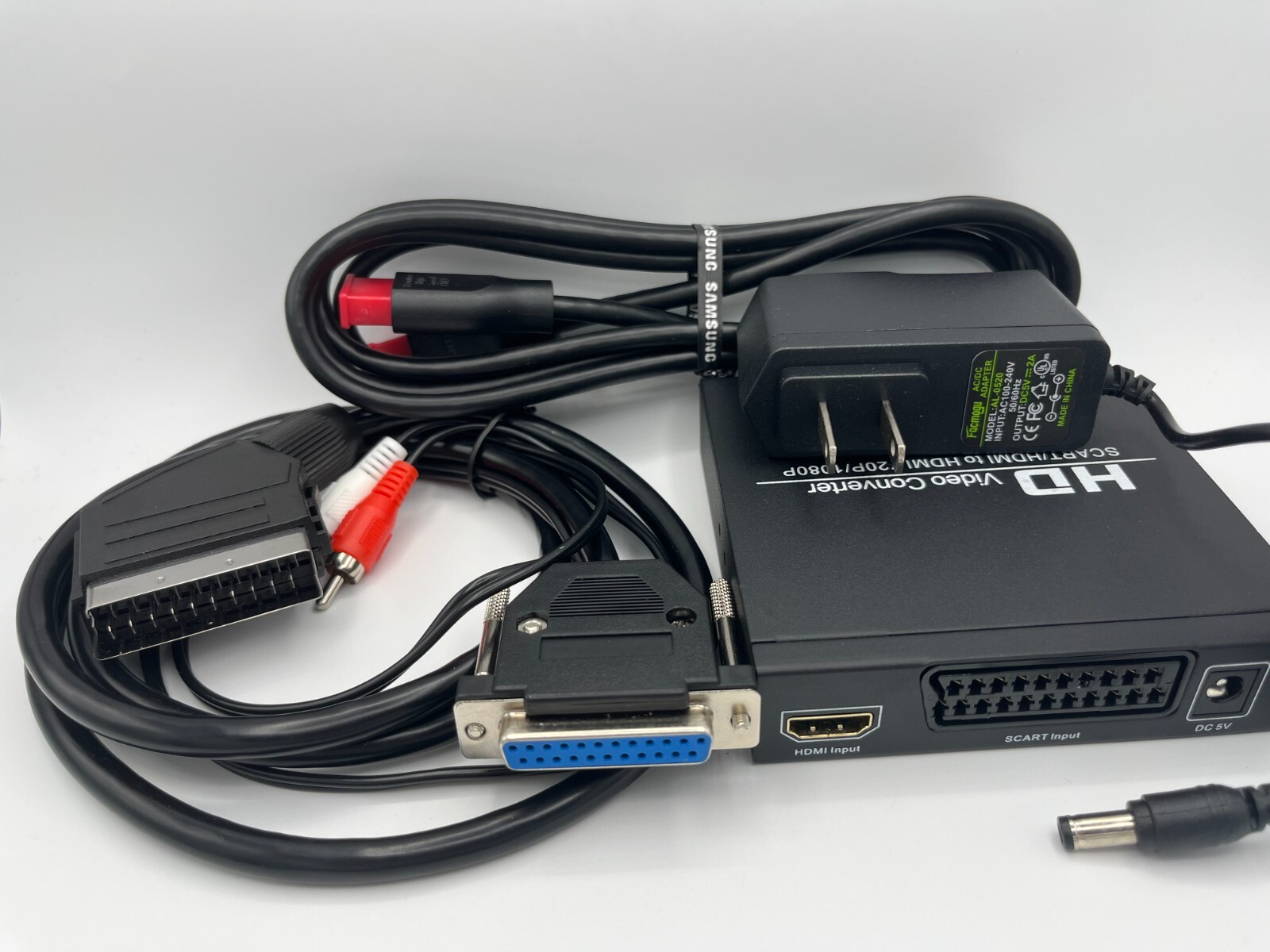 Commodore Amiga RGB to HDMI Adapter & Cable set – NTSC & PAL USA Seller
