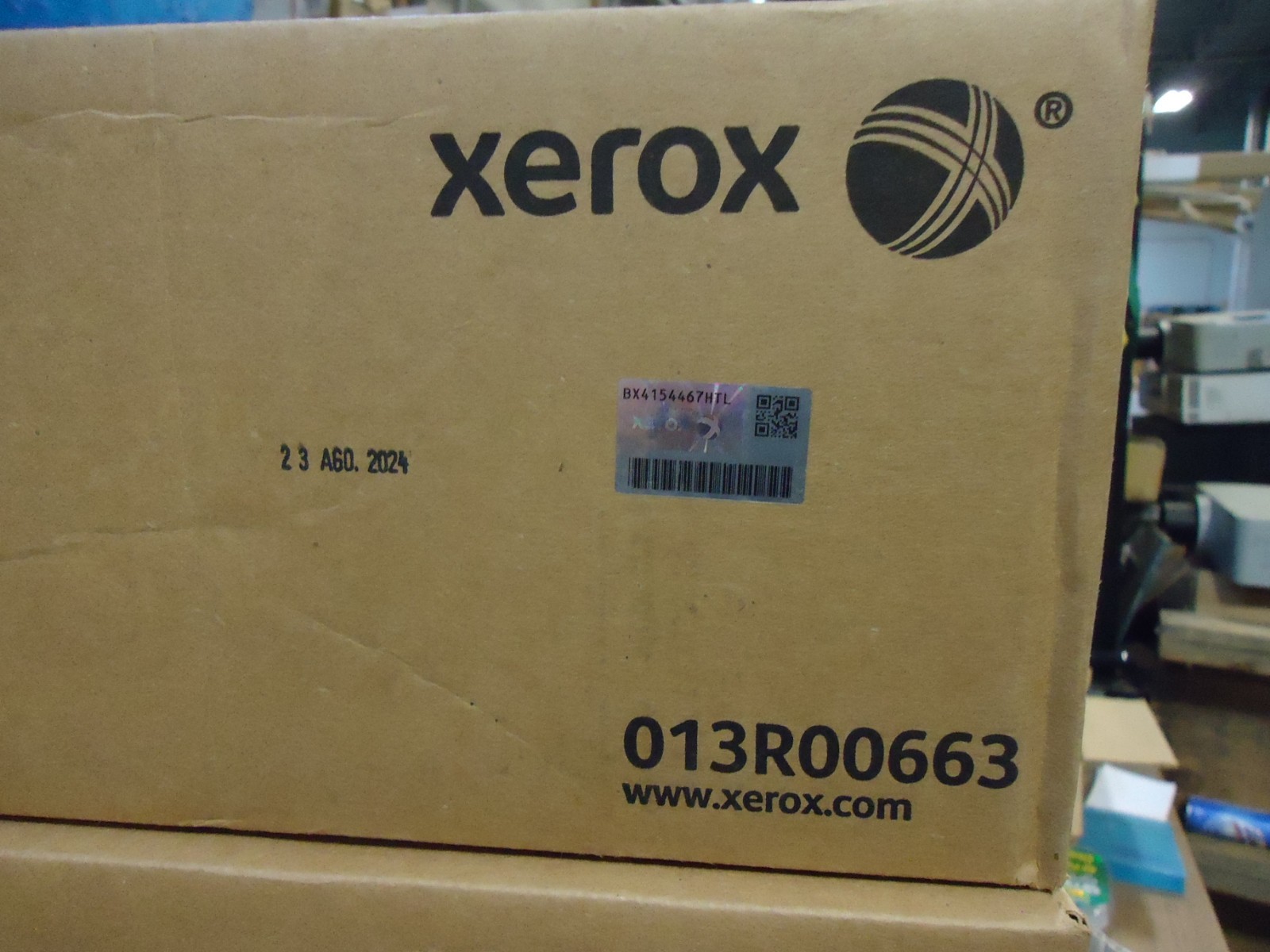 Lot of 5 Xerox 013R00663 Black Drum Cartridges