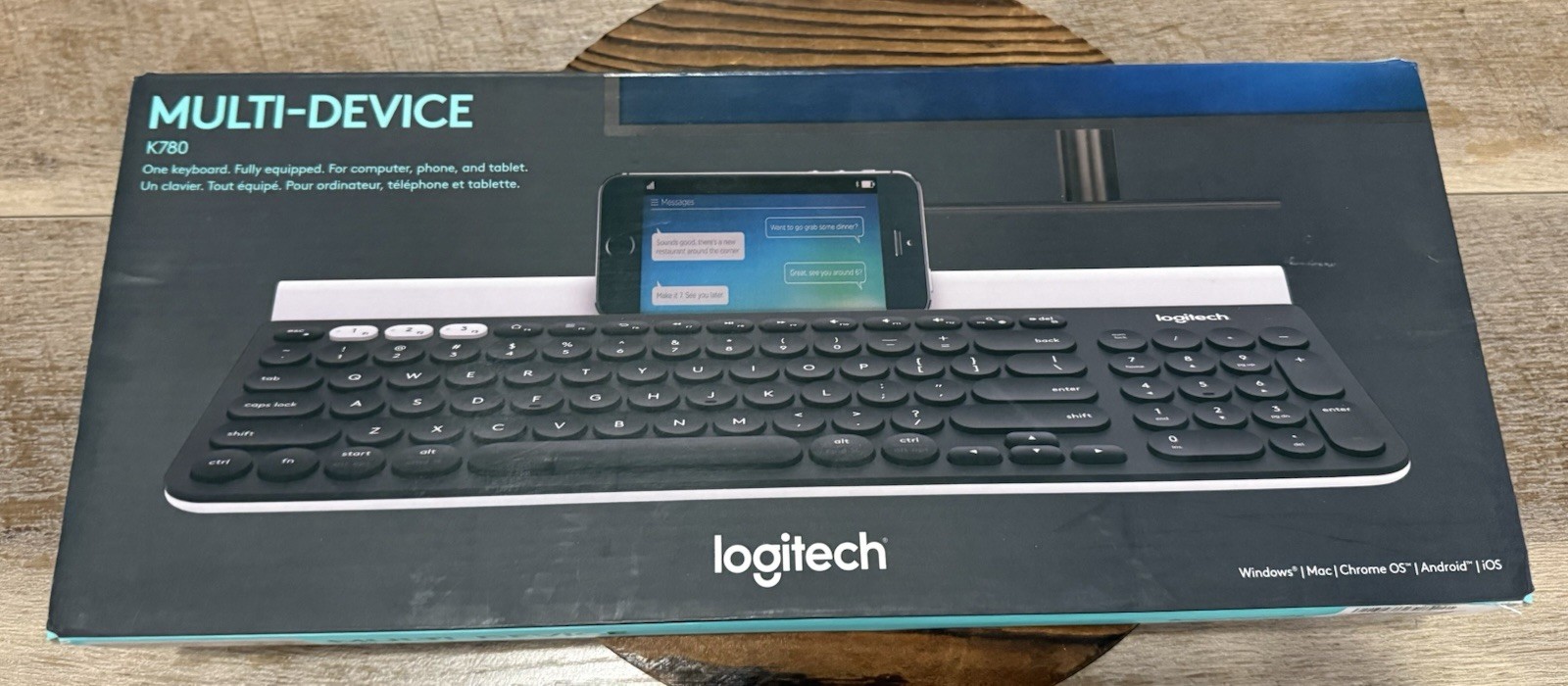 Logitech K780 Multi Device Wireless Keyboard MAC/WINDOWS/CHROME OS/ANDROID/IOS