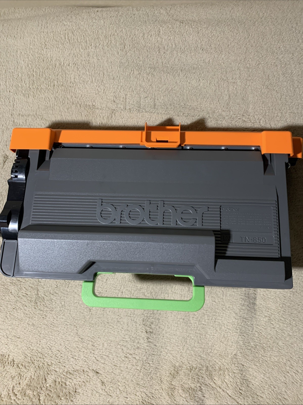 Brother TN850 Black High Yield Toner Cartridge Genuine NO RETAIL BOX (UNUSED)