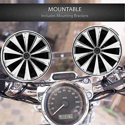 3” Motorcycle Speaker Amplifier System – 700 Watt Standard Packaging
