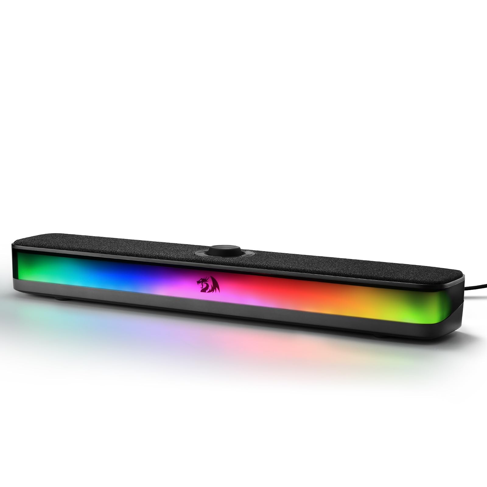 GS515 RGB Desktop Soundbar, 2.0 Channel Stereo Computer Speakers for Desktop …