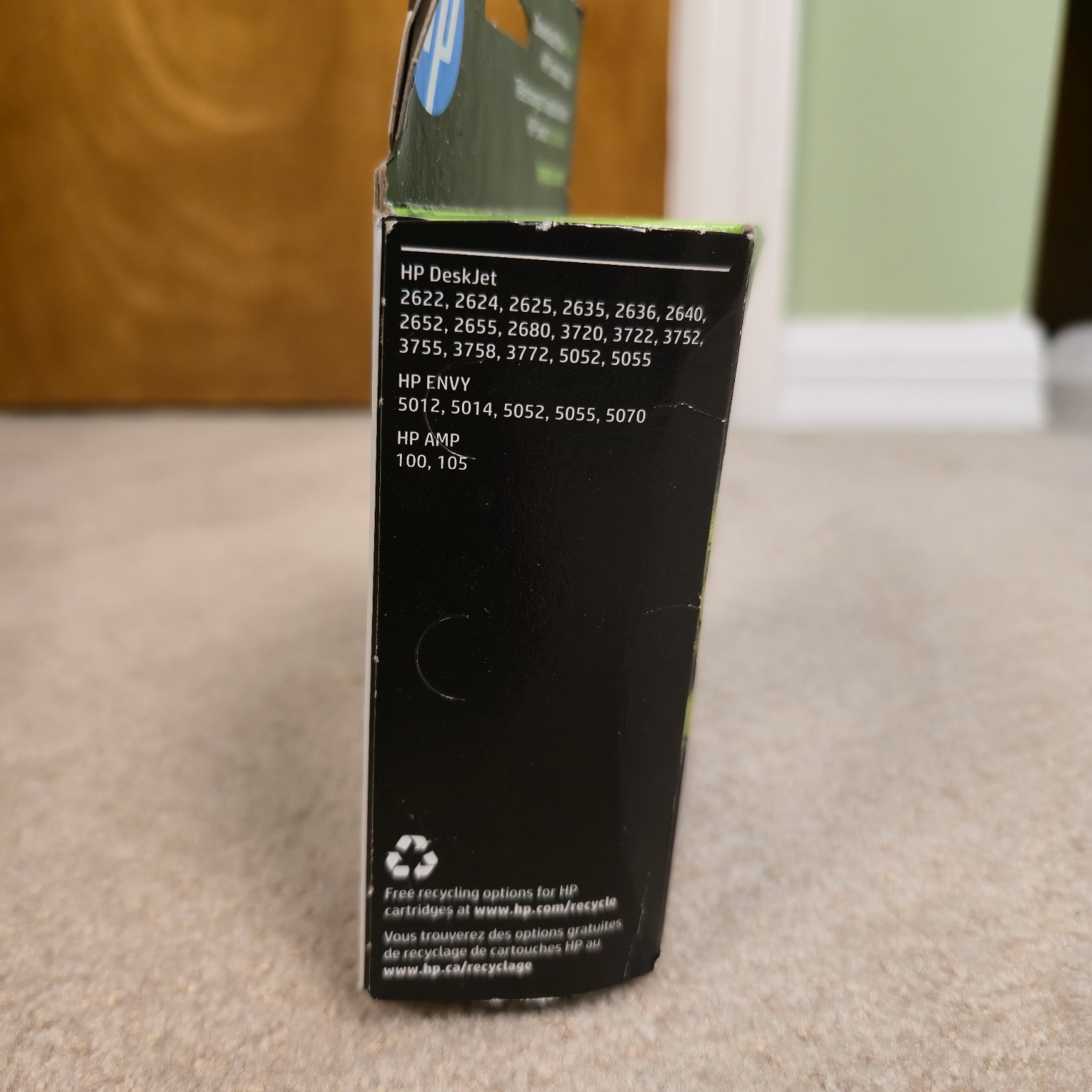 GENUINE HP 65 2-pack Black/Tri-color Original Ink Cartridges, Exp: 07/2027