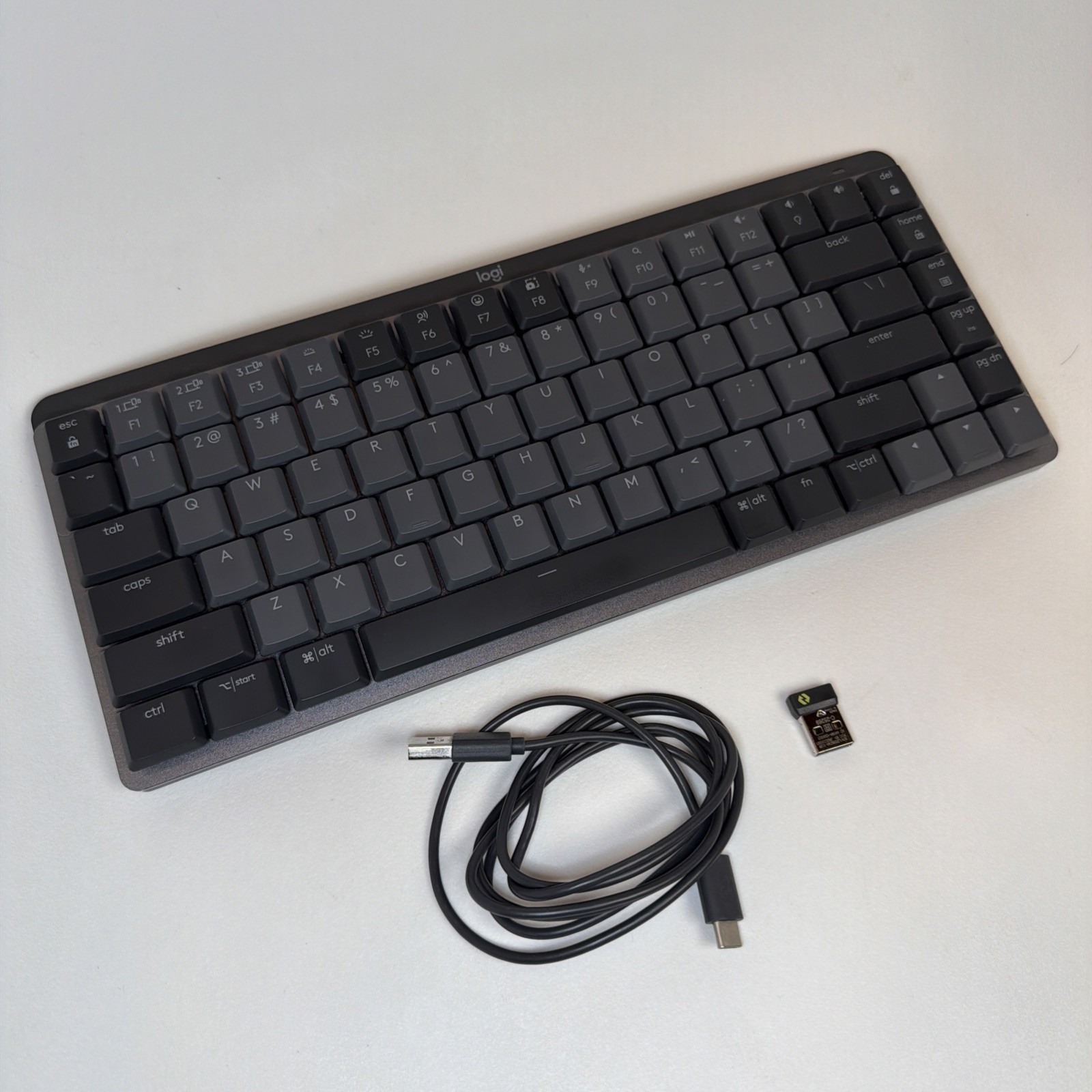 Logitech MX Mechanical Mini Wireless Keyboard – Graphite