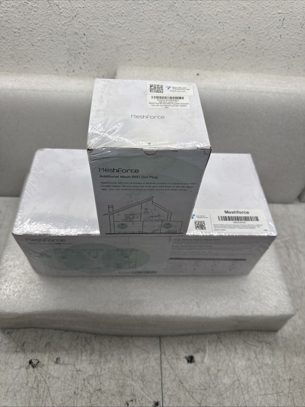 Lot Of Meshforce Whole House WiFi System M3/M3 Dot New