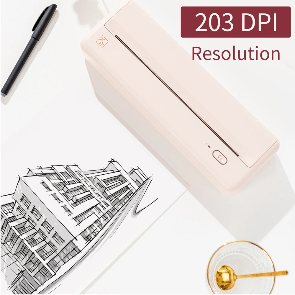HPRT Wireless Bluetooth Thermal Printer Portable Travel Printer for iOS Android